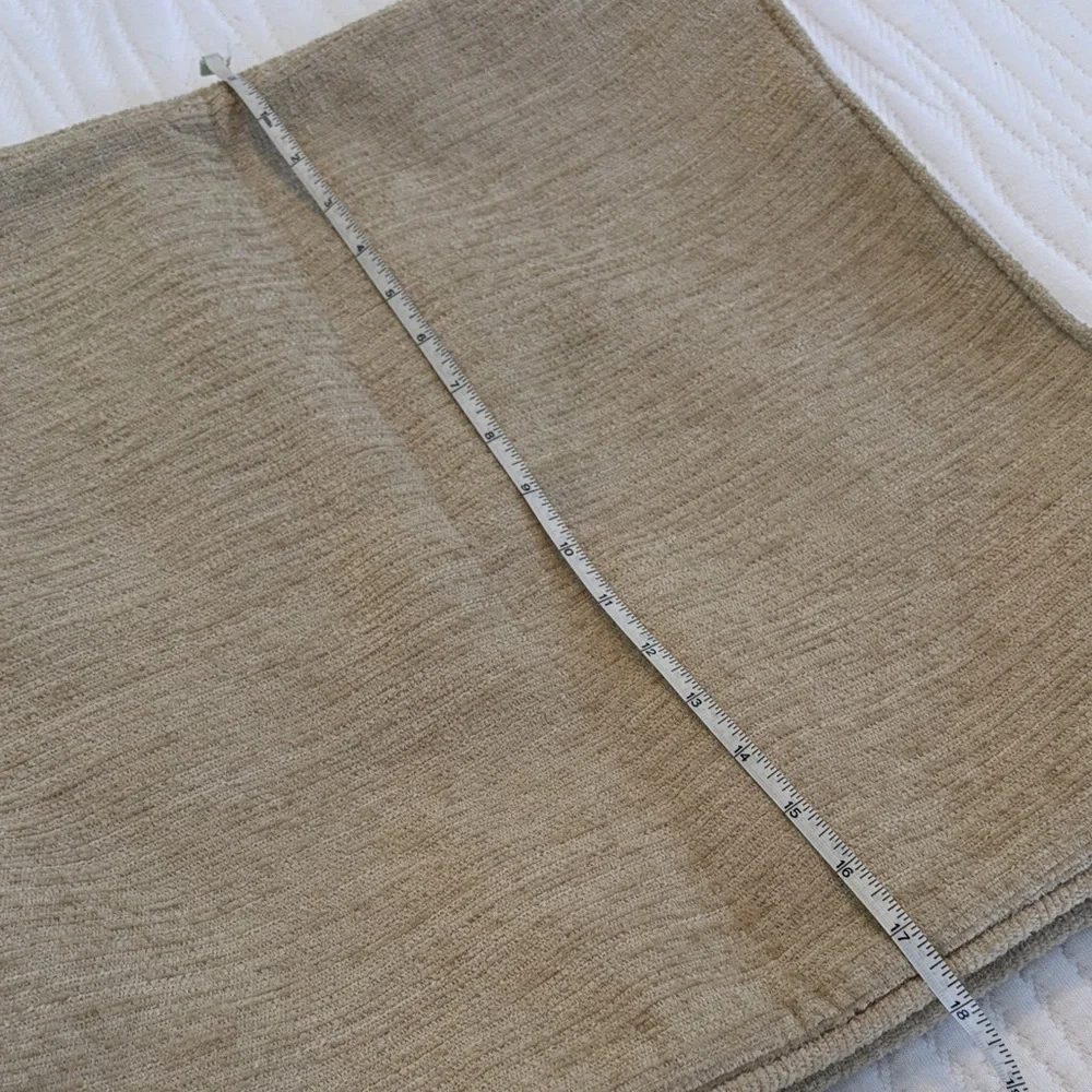 Elegant Gray and Rust Accent Pillow Covers w/zippers Set of 2 Upholstery Fabric